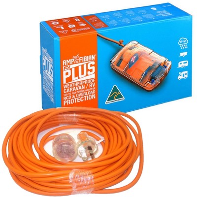 Ampfibian RV PLUS 15m Caravan Lead Combo