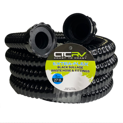 Extra-Flex 5m 27mm Sullage Hose with 40mm Fittings