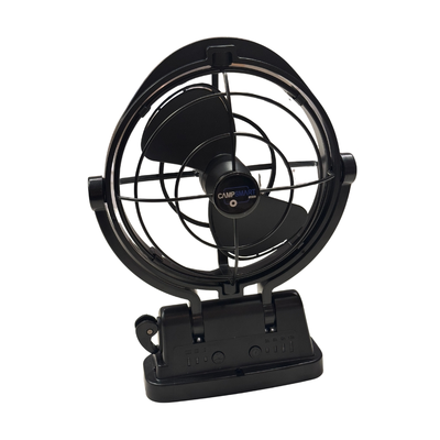 Black RV & Caravan Interior Fan