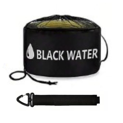 Waterproof Black Water Sullage Hose Storage Bag w/ Strap