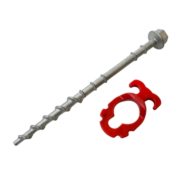 Medium Alloy Screw In Peg with ABS Guy Rope Holder