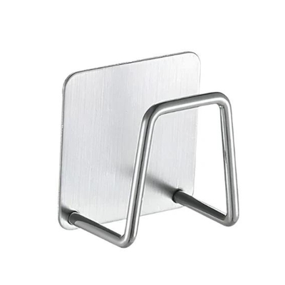 Stainless Steel Caravan Sponge Holder - Silver