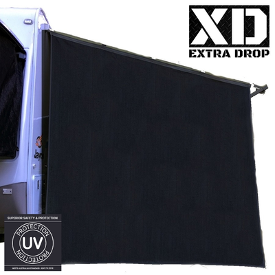 Campsmart Black XD Caravan End Wall Privacy Screen