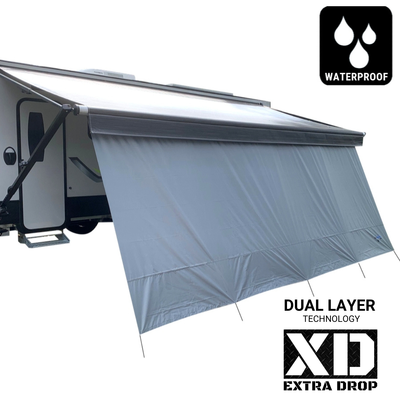 Dual Layer Mesh & Waterproof XD 3.7m Campsmart Privacy Screen