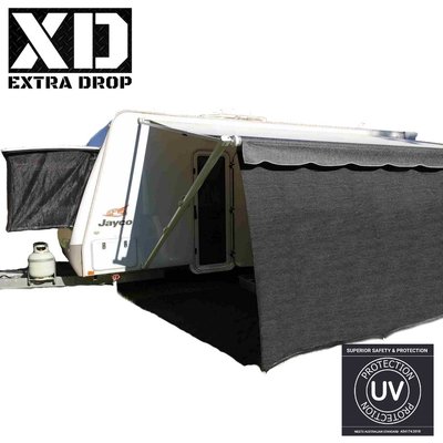 Campsmart XD 4.0m Black Privacy Screen