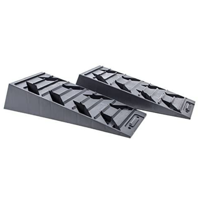 Black Dual Axle Levelling Ramps (Pair)