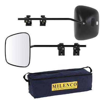 Milenco Grand Aero 4 Extra Wide Convex Towing Mirror (Twin Pack)